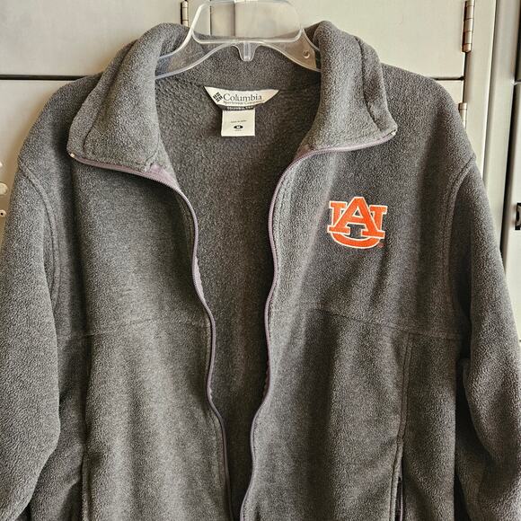 Columbia Mens full zip jacket Auburn Tigers logo - size medium - Picture 2 of 7